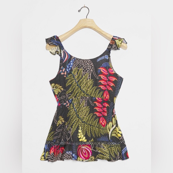 Farm Rio Nina Ruffled Cami - Picture 2 of 4